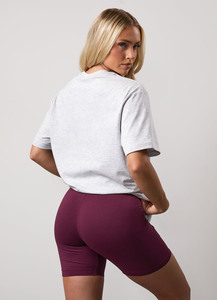 Camiseta Oversize de Algodón para Mujer, Suave, Transpirable, Informal, Holgada, Cómoda para Uso Diario, Manga Corta, Estilo Moderno con Botones - Product Image 2