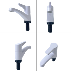 Wholesale Basin Faucet White ABS Single Cold <b>Plastic</b> Thread Bathroom Washroom Rustproof <b>Tap</b> Lavabo Faucet KSLA-10CN KSN VietNam - Product Image 3
