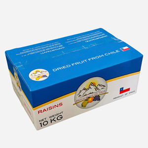 OEM 3-Layer Rectangle Corrugated Dragon Fruit <b>Packaging</b> Box UV Printed Glossy Lamination Recycled <b>Materials</b> 38*25*16(3mm) - Product Image 1