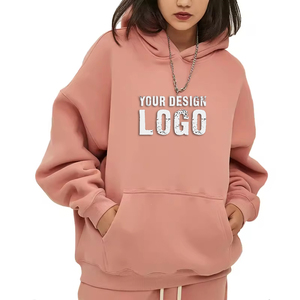Sudadera con Capucha Extra Grande Unisex de Primera Calidad con Logotipo Personalizado, con Bolsillo, Transpirable, de Forro Polar Grueso, Estilo Urbano - Product Image 2