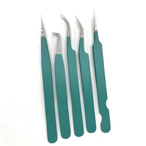 Pinces à cils en acier inoxydable pour extensions de cils, outil professionnel d'extension de cils 815 - Product Image 1
