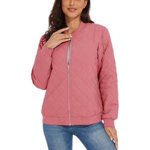 Stylish New Breathable Casual Wear Top Quality Long Sleeves Bomber <b>Jacket</b> Newest Design <b>Women</b> Puffer <b>Jacket</b> <b>Women</b> Quilted <b>Jacket</b> - Product Image 4