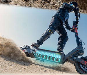 Para el Scooter Eléctrico Todoterreno G2 Ultra, con Altavoz Integrado, Pantalla Grande, Aluminio, Resistente al Agua IPX4, Plegable, Motor de 200W - Product Image 5