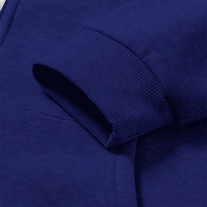 Sweat-shirts à capuche unis pour hommes en molleton de coton épais, personnalisables, fournisseur OEM, ensembles sweat-shirt à capuche et pantalon de jogging avec empiècements latéraux, faible MOQ - Product Image 5