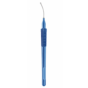 Pince de maintien ophtalmique microscopique en titane de qualité supérieure pour IOL, longueur totale 141 mm, disponible en 20G, 21G, 22G, 23G à 25G - Product Image 6