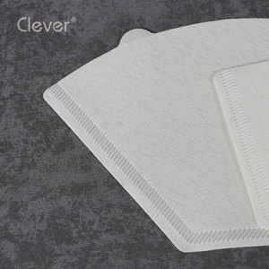 Papel Filtro de Café Clever, Trapezoidal, Pulpa de Madera Natural, Desechable, Hecho en Japón, Alta Calidad, Clásico, Compatible con el Dripper Clever S - Product Image 3