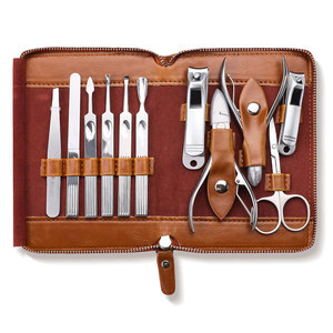 <b>Manicure</b> Set Professional Stainless Steel Pedicure <b>Kit</b> Men's Grooming <b>Kit</b> Fingernail & Toenail Clippers Set - Product Image 5
