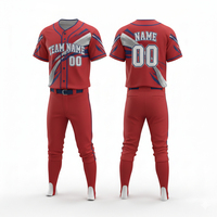 Tissu respirant, léger, coupe confortable, uniforme de baseball unisexe, idéal pour les vêtements de sport
