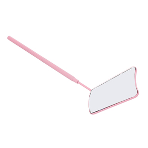 Bulk quantity Beauty Eyelash Mirror Compact Shape Stainless Steel Heart Design Durable Storage for Professional Use for sale - Product Image 5
