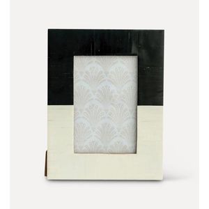 Cadre photo décoratif de luxe éco-responsable fait main en os incrusté, design unique - Product Image 3