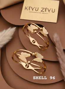 Bracelet double papillon anti-ternissement de qualité export, design élégant, bijoux de mode pour filles, usage quotidien, fête, mariage - Product Image 3