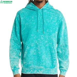 Blank Hooded Sweatshirts Custom Logo Heavyweight Oversized Drop Shoulder Pullover Hoodies Men Streetwear - Product Image 5
