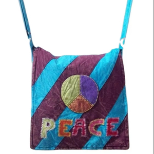 Sac bandoulière unisexe BG-216, petite taille, cuir véritable PU, logo personnalisé, doublure en nylon et coton, fermeture magnétique, carré, simple, tendance - Product Image 1