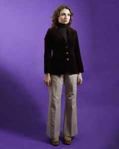 Blazer de terciopelo marrón oscuro vintage de los años 70 - Product Image 1