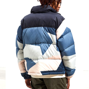 Custom Men's Puffer Jacket - Premium Stylish Casual Long Sleeve Winter Coat - <b>Top</b> Quality Insulated Outdoor Outwear Trend - Product Image 3