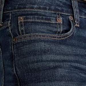 Pantalones Vaqueros de Corte Regular para Hombre, Lavado Oscuro – Pantalones de Mezclilla Clásicos de Pierna Recta para Uso Casual, Oficina y Uso Diario - Product Image 5