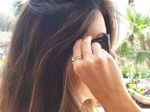 Anillo giratorio 'This Too Shall Pass' de plata de ley 925, hecho a mano, antiestrés, grabado, unisex, para regalo - Product Image 6