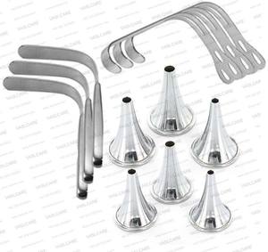 Vaslcare - Juego de 39 Instrumentos de Examen ORL, Kit de Diagnóstico y Cirugía Manual de Acero Inoxidable para Oído, Nariz, Garganta, Cara y Cuello - Product Image 4