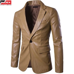 Blazer de alta calidad para hombre, elegante, moderno, de corte formal, ideal para reuniones de negocios, bodas y uso casual de lujo. - Product Image 1