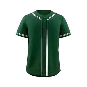 Uniforme de baseball pour hommes de qualité supérieure multicolores pour l'entraînement, maillot de baseball fabriqué au Pakistan - Product Image 3