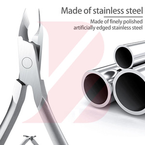 Cortauñas de Acero Inoxidable al por Mayor OEM ODM, Cortador de Cutículas Profesional de Último Diseño, Herramientas de Cuidado de Belleza - Product Image 4
