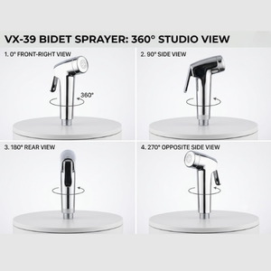 <b>Bidet</b> head OEM/ODM VX39 Customizable ABS Plastic <b>Bidet</b> <b>Sprayer</b> Modern Kitchen Shattaf <b>Portable</b> for Hotels KSN Vietnam - Product Image 3