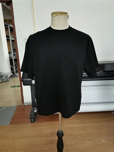 Custom Heavyweight 280g 100% Cotton Men's T-Shirts Oversized Streetwear Vintage Boxy Tee Plain Blank Short Sleeve Hip Hop <b>Tshirt</b> - Product Image 6