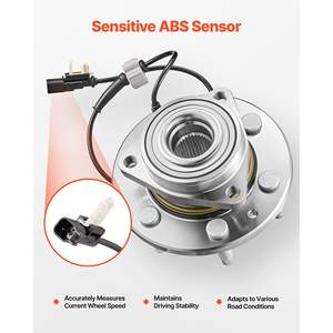 Ensemble de moyeu de roulement de roue avant 2 pièces pour 2020 pour Cadillac Escalade Base Platinum Premium Luxury Sport Utility Chevy Wheel Hub - Product Image 4