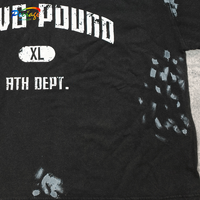 T-shirt Homme Personnalisé Style ERD avec Impression Sérigraphique, Lavage Acide, 200 g/m², 100% Coton, Col Fin, Coupe Boxy Courte