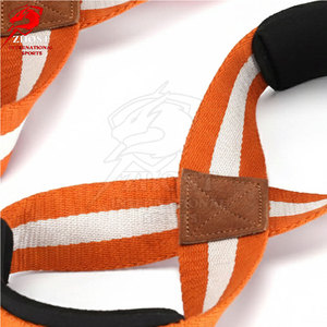 Sangles de poignet professionnelles en forme de 8 pour la musculation, avec une forte adhérence et un excellent soutien pour les exercices de force, les entraînements en salle de sport et la remise en forme. - Product Image 6