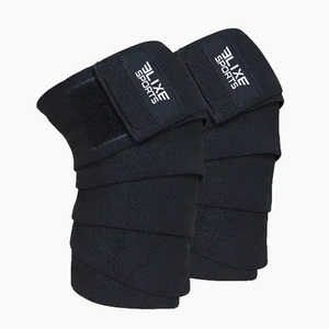 ELIXE SPORTS Genouillères en néoprène tricotées respirantes à fermeture par enfouissement universelles unisexe toutes saisons protection complète pour - Product Image 6