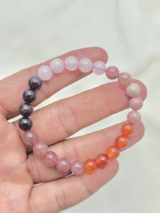 Pulsera de Cuentas Mixtas de Calidad Superior Grado AAA, Hermosas Piedras Preciosas Naturales Talladas, Piedra Semipreciosa Ecológica, Amuleto de la Suerte - Product Image 4