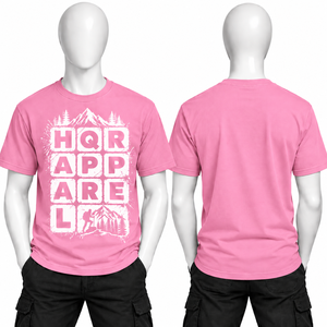 เสื้อยืดคอตตอนคุณภาพสูง หนัก 320 กรัม ทรงโอเวอร์ไซส์ พิมพ์ลายดิจิทัล ผ่านกระบวนการซัก ให้สัมผัสแบบวินเทจ สไตล์สตรีท พร้อมโลโก้ด้านหน้า สำหรับผู้ชาย - Product Image 6