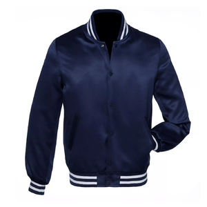 Chaqueta Varsity de Lana para Mujer, Marca de Moda 2026, Transpirable, con Cuello Alto y Mangas Largas, Chaqueta Letterman de Invierno, Venta al Por Mayor - Product Image 6