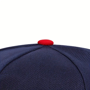 Gorra de béisbol deportiva original de 6 paneles para hombre, gorras ajustadas con logotipo personalizado de alta calidad, gorras negras para ciclismo y montañismo - Product Image 4