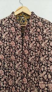 Chaqueta de Algodón Acolchada con Bordado Floral, Estilo Boho, Ecológica, Transpirable, Informal, Venta Caliente 2026 - Product Image 4