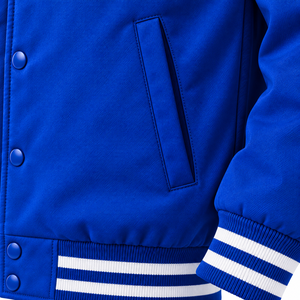 Chaqueta Universitaria Bordada de la Fraternidad Phi Beta Sigma para Hombre, con Botones a Presión, Manga Larga, Cuello Acanalado, Estilo Universitario - Product Image 6