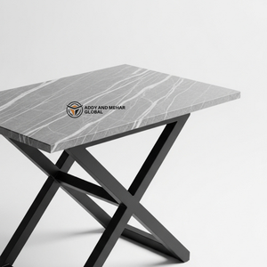 Industrial Style Customized Color Bench <b>Stool</b> & Side <b>Table</b> MDF+Solid Wood Pedestal Eco-Friendly Durable Bedroom Furniture - Product Image 2