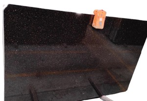 Dalles de granit noir Galaxy Golden Galaxy Sparkle de Vinayak Exports, grandes dalles modernes pour villas, comptoirs de haute résistance, carreaux antiques pour hôtels - Product Image 6