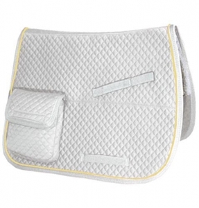 Almohadillas de Silla de Montar Ligeras de Algodón y Cuero Genuino Teñidas Lisas para Hombres, Uso en Competición, Fabricadas en Pakistán - Product Image 5