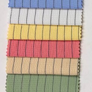 Tela de Lino y Algodón a Rayas de Alta Calidad |   Material suave, duradero y transpirable para la fabricación de prendas de vestir para hombres y mujeres - Product Image 1