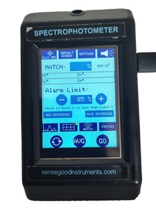 Best Price OEM Portable Handheld Color Spectrophotometer Colorimeter 400-700nm 1nm Resolution <b>28mm</b> Aperture Paint Coating 1-Year - Product Image 4