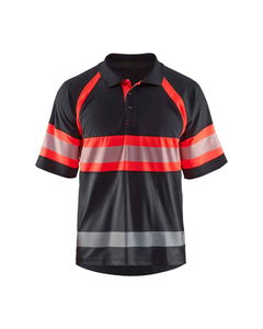 OEM Working Polo Shirt High Visibility Safety Workwear <b>for</b> <b>Construction</b> Industrial Road Outdoor Workers Lightweight Cotton Blend - Product Image 1