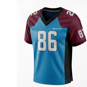 Maillot de football américain professionnel, design personnalisé, tissu respirant, vêtements de sport pour l'entraînement et les matchs - Product Image 1