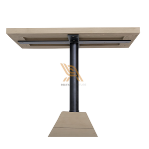 Table pliante de style moderne, table carrée pour la décoration de la maison et le mobilier de jardin - Product Image 2