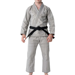 Vêtements de BJJ en gros, combinaisons de karaté et d'arts martiaux avec ceinture noire, uniformes de BJJ personnalisés pour adultes et jeunes avec service OEM - Product Image 1
