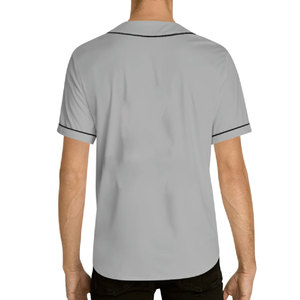 Dernier design 2026 Maillot de baseball vierge en gros, 100% polyester, pour hommes, à prix bas, service OEM - Product Image 2