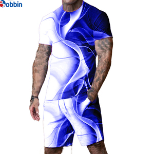 Conjunto unisex de pantalones cortos, ropa de diseñador para hombre, impresión digital, poliéster, conjunto de 2 piezas, conjunto deportivo para hombre, camiseta y pantalones cortos para gimnasio. - Product Image 5