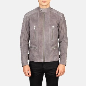 Blouson Bomber d'Hiver AVIREX pour Homme, Style Streetwear, en Cuir Véritable, Coupe-Vent, Écologique, avec Broderies et Patchwork - Product Image 3