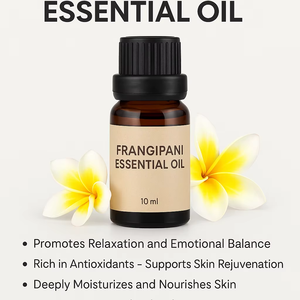 Aceite Esencial de Frangipani, Puro y Natural, Grado Aromaterapia Floral, Alivio del Dolor, Cuidado de la Piel, Masajes, Difusor, Bienestar, Para Todo Tipo de Piel - Product Image 3